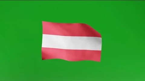 Flag of Austria Stock Footage 162025825