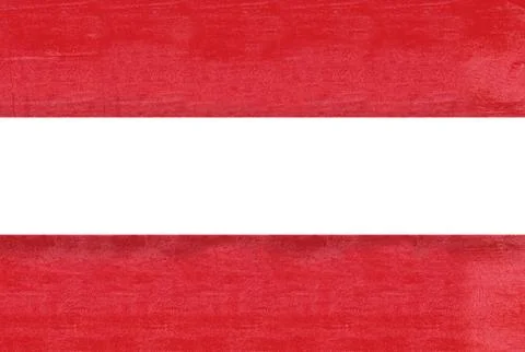 Flag of Austria Grunge Illustrazione stock
