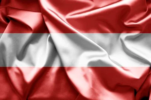 Flag of austria Stock-Illustration