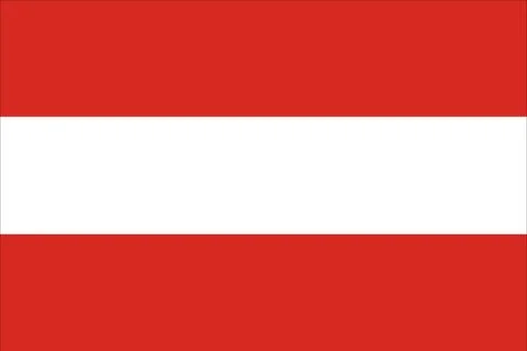 Flag of Austria Stock-Illustration