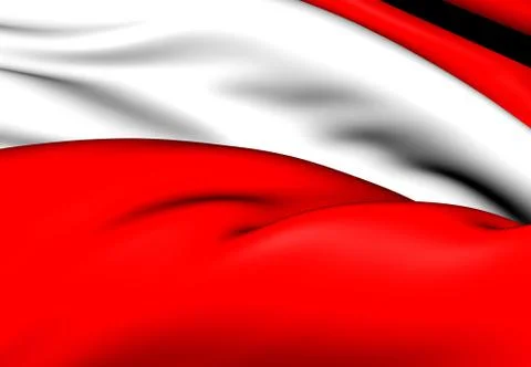 Flag of austria Stock Illustration