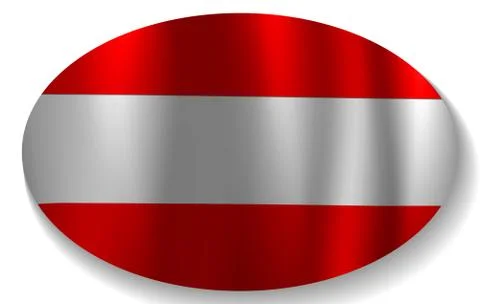 Flag of Austria Stock Illustration