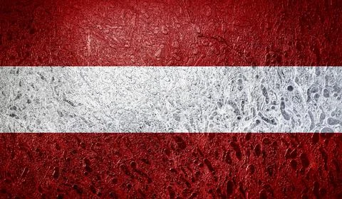 Flag of Austria Illustrazione stock