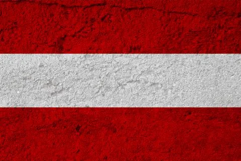 Flag of Austria Stock Illustration