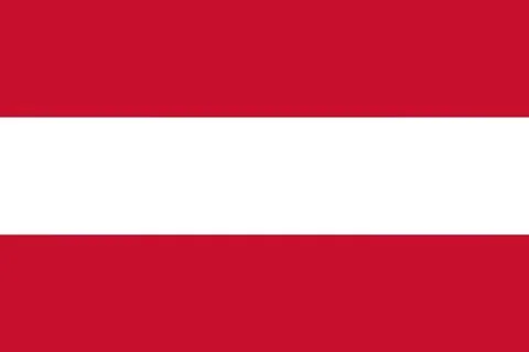 Flag of Austria Stock Illustration