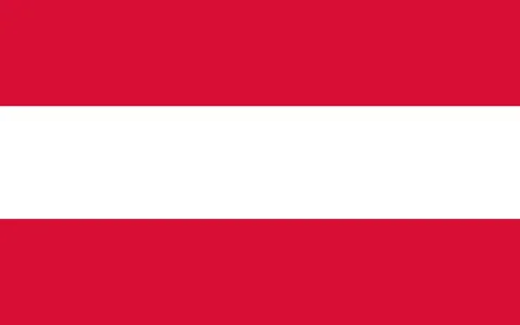 Flag of Austria. Stock Illustration