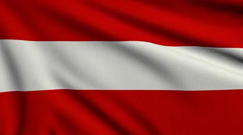 Flag of Austria looping Stock-Footage 26638188