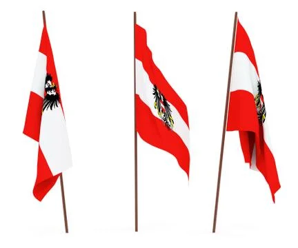 Flag of Austria Stock Photos