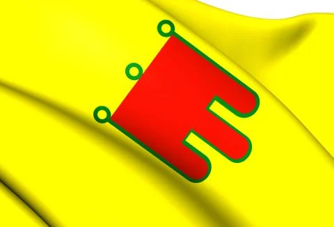 Flag of auvergne Stock Illustration
