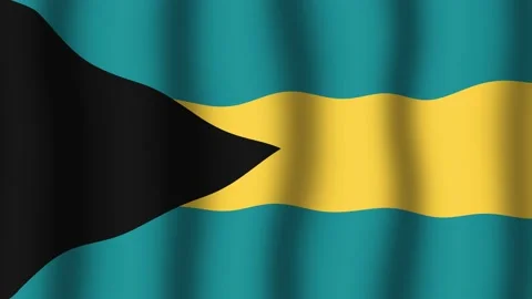 Flag of Bahamas Stock Footage 175683787