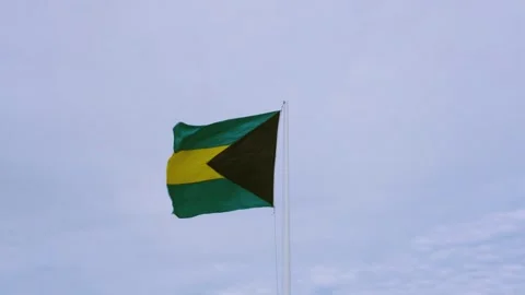 Flag of Bahamas Video stock 259572437