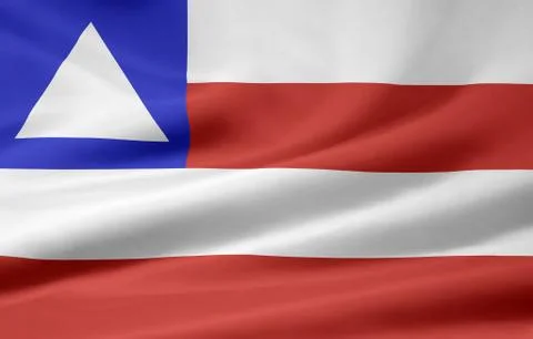 Flag of Bahia Stock Illustration