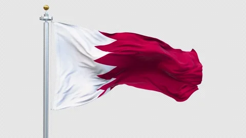 Flag Bahrain 01 4K 動画素材 310279906