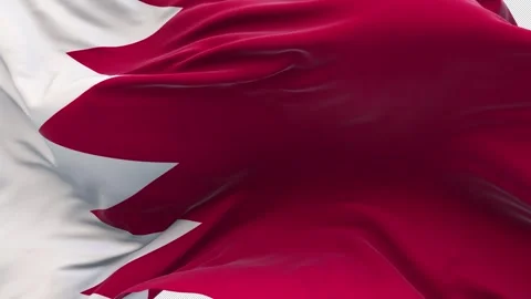 Flag Bahrain 04 4K Stock-Footage 310279995