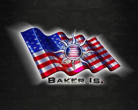 Flag BakerIs quality designer flag Stock Illustration