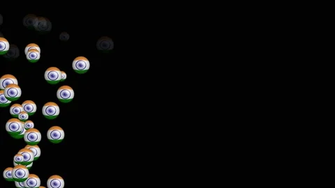 Flag ball Stock Footage 166892465