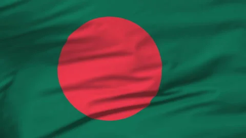 Flag of Bangladesh Stock Footage 149001374