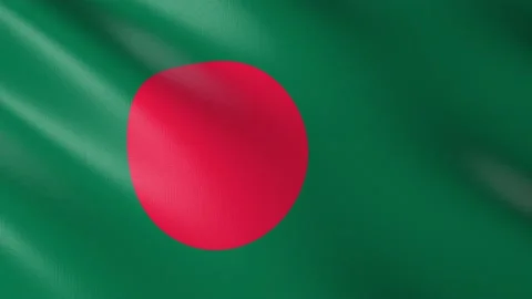 Flag of Bangladesh Stock Footage 150670953