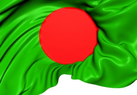 Flag of bangladesh Stock Illustration