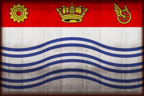 Flag Of Barrie Stock Illustration