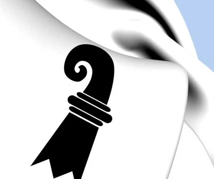 Flag of basel Stock Illustration