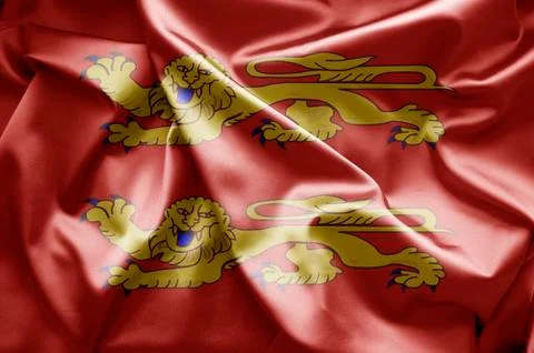 Flag of basse normandie Stock Illustration