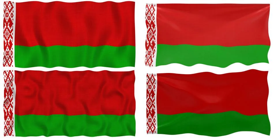 Flag of belarus Stock Illustration