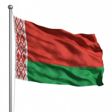 Flag of belarus Stock Illustration