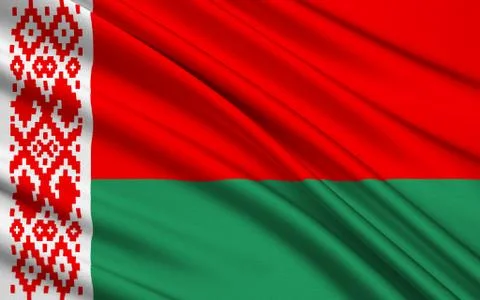 Flag of Belarus Stock Illustration