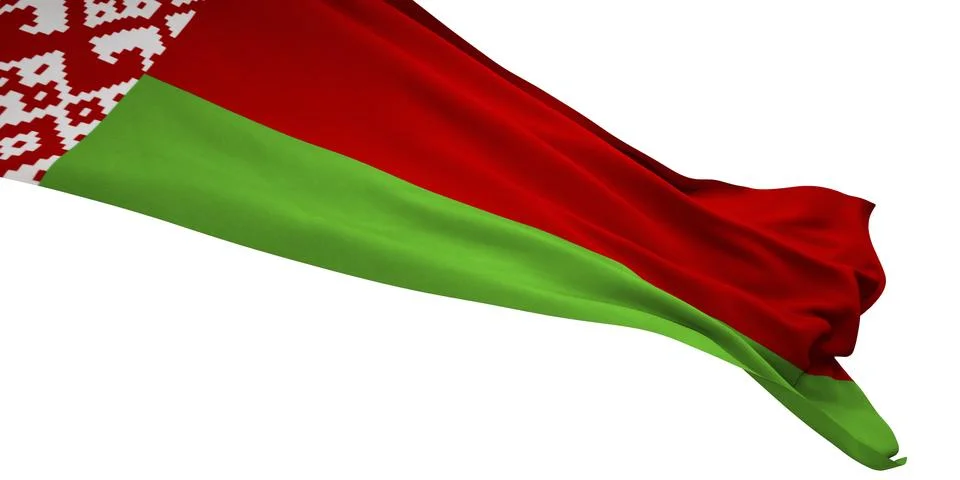 Flag of Belarus Stockillustratie