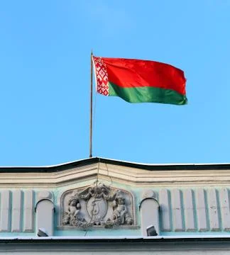 Flag of belarus Stock Photos
