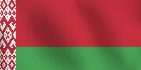 Flag of Belarus - Vector Illustration Stock Illustration