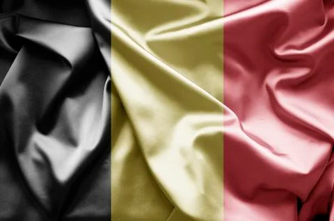 Flag of belgium Stock Illustration