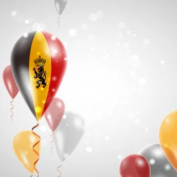 Flag of Belgium Stock Illustration