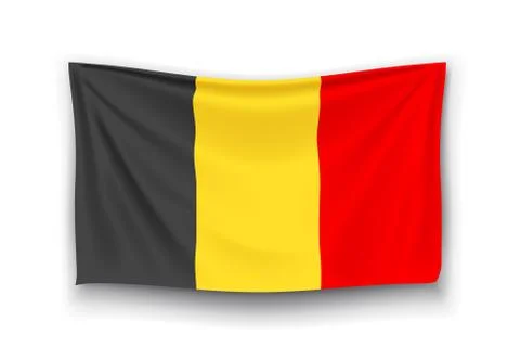 Flag of belgium Stock Illustration