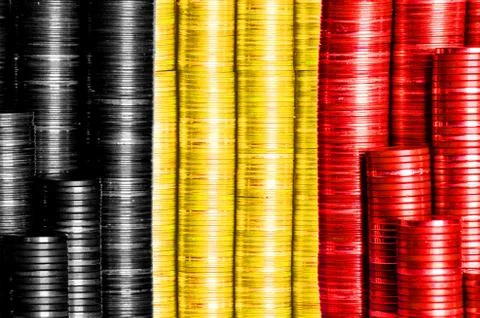 Flag belgium Stock Photos