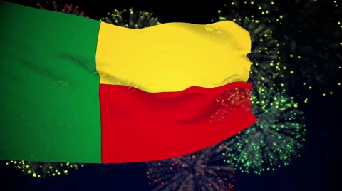Flag of Benin Stock-Footage 1054630