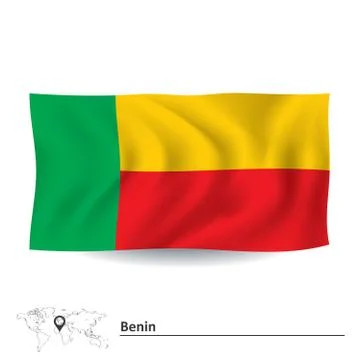 Flag of Benin Stock Illustration
