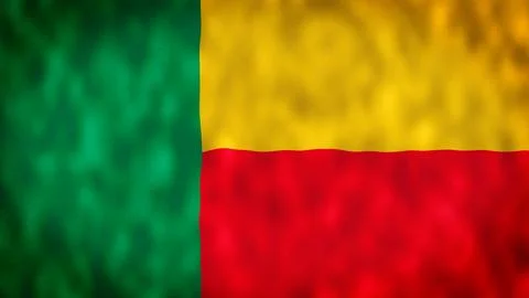Flag of Benin Stock Illustration