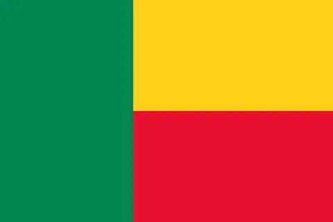 Flag of Benin Stock Illustration