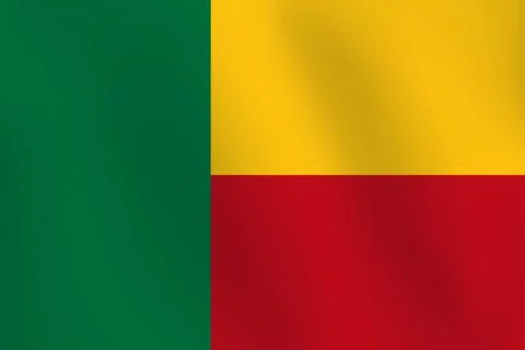Flag of Benin - Vector Illustration Stock Illustration