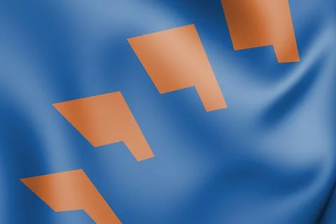 Flag of Berkelland Stock Illustration