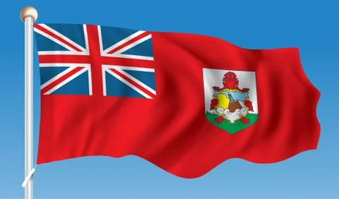 Flag of Bermuda Stock Illustration