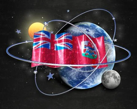 Flag Bermuda quality designer flag イラスト素材