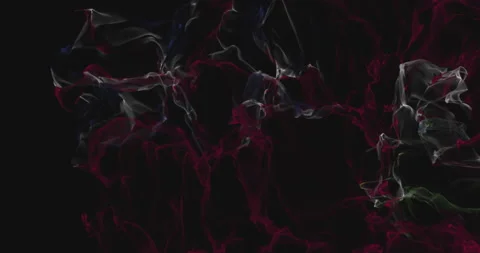 Flag Bermuda  turns into smoke. State weakening concept, alpha channel. Stock Footage 172499249