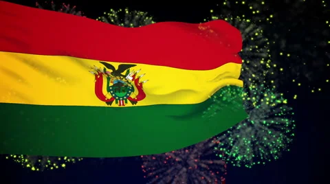 Flag of Bolivia Stock-Footage 1054841