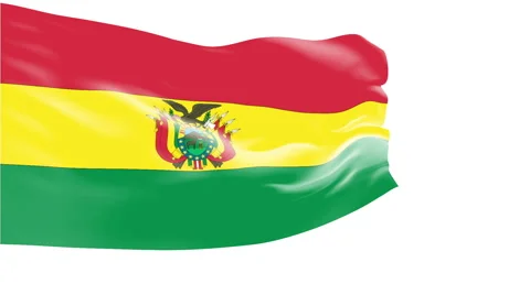 Flag of Bolivia Stock-Footage 1054854