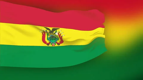 Flag of Bolivia Stock-Footage 1054856