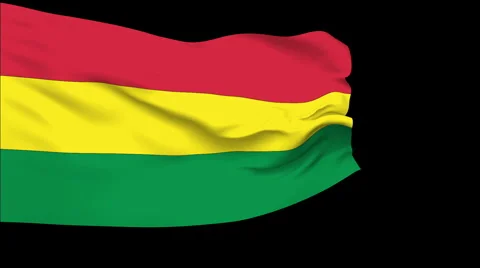 Flag of Bolivia Video stock 1054861