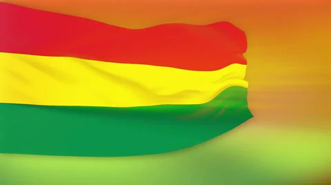 Flag of Bolivia Stock-Footage 1054881